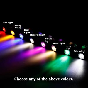 Design moderne 1W LED Petit projecteur Interface USB Aluminium 5V Chargeur mobile Affichage couleur pour compteur de trésor Main - Product Image 1