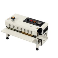 Machine de scellage horizontale à impulsions continue de type sac pour bureau - Machine de scellage entièrement automatique pour emballages plastiques