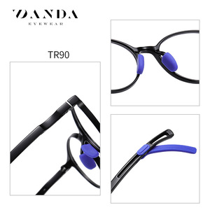แว่นตาป้องกันแสงสีฟ้าสำหรับเด็กดันดา TR5108 เลนส์พีซีแบบเต็มกรอบทรงกลมสำหรับทุกเพศสำหรับเด็กอายุ 5 12 ปี - Product Image 5