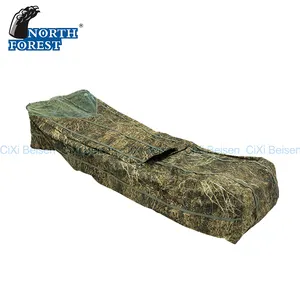 Equipamento de equipamento ao ar livre para caça ao ar livre, equipamento de alumínio com 5.34kg de peso, dispositivo confortável para caça de patos, camuflagem, tenda de caça, layout cego