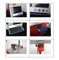 Machine de marquage laser à fibre Guangzhou Hanniu ML20 30 50 à bon prix avec ordinateur pour le métal