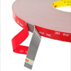 Nastro adesivo grigio doppio acrilico GPH160GF guarnizioni per autoveicoli attivati 19mm rotoli ad <span class=keywords><strong>alta</strong></span> temperatura - Product Image 5