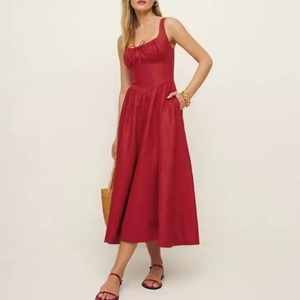 Nuevo Vestido Ajustado de Verano, Color Sólido, Sin Mangas, Espalda Descubierta, Sexy y Elegante para Mujer - Product Image 5