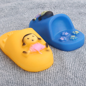 Çevre dostu sondaj için doğrudan fabrika Outlet vinil terlik Molars Pet Squeak oyuncaklar naylon diş temizleme köpek oyuncaklar kediler için TPR - Product Image 3