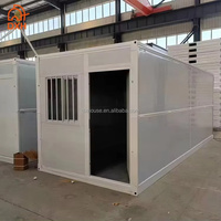 Abri pliable préfabriqué moderne de style ferme pour dortoirs étudiants, restaurants, chambres et ateliers