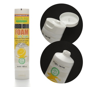 Tubes cosmétiques en plastique personnalisés en gros de 50 ml à 180 ml pour nettoyant visage anti-acné et régulateur de sébum - Product Image 1