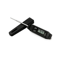 SW termometer memasak Digital dapur, dengan Probe, 304 Stainless Steel termometer daging instan baca air BBQ