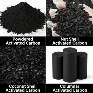 Échantillon gratuit Usine de fabrication de carbone <span class=keywords><strong>noir</strong></span> à base de coquille de noix de coco de 1 tonne pour le traitement de l'or, auxiliaire chimique, Fujian - Product Image 6