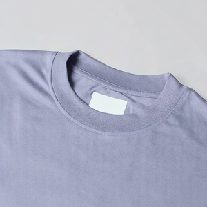 เสื้อยืดผู้ชายพรีเมียม ผ้าฝ้ายถัก 100% ทรงหลวม นุ่ม สวมใส่สบาย ไหล่ตก ลายเรียบ น้ำหนัก 220 กรัม แห้งเร็ว ระบายอากาศดี เหมาะสำหรับใส่เป็นทางการ - Product Image 1