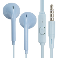 Écouteurs filaires de jeu CH-1 avec micro, réduction de bruit, prise jack 3,5 mm pour Samsung, option de logo personnalisé