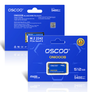 OscOO 2242 Nvme Ssd M.2 Gen4x4 Pcie Ssd <b>Hard</b> <b>Drive</b> 5400Mbps Read Tlc Flash 2242 Size - Product Image 4