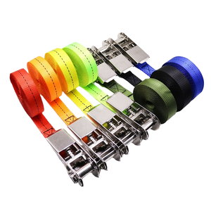 Sangle d'arrimage à cliquet rétractable automatique Eversun Heavy Duty 1 pouce x 10 pieds, fabriquée en PES durable, résistance à la rupture 800 kg - Product Image 1