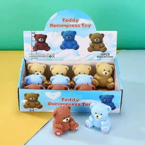 CHENXI Animals Series Decompression Toy Teady Bear Fidget Pinch <b>Squeeze</b> Toy Ins Popular Stress <b>Ball</b> - Product Image 5