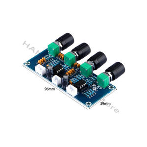 XH-A901 NE5532 Tone Board Preamp <b>Pre</b>-amp With Treble Bass Volume Adjustment <b>Pre</b>-<b>amplifier</b> Tone Controller for <b>Amplifier</b> Board - Product Image 3