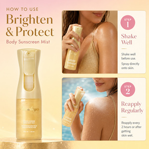 Private Label Illuminating <strong>Spray</strong> Moisturizing Refreshing <strong>Sun</strong> Protection Hydrating Lightweight Shimmer Sunscreen Body <strong>Spray</strong> - Product Image 6