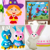 Yeux ronds en PVC sans lunettes auto-adhésives Accessoires de style jouet pour poupées Accessoires de scrapbooking