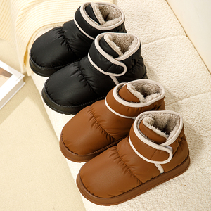 Botas de Nieve Cálidas Casuales para Mujer al por Mayor, Nuevas Botas de Nieve Sencillas, Impermeables, de Felpa, Cómodas para Caminar en Otoño e Invierno - Product Image 6