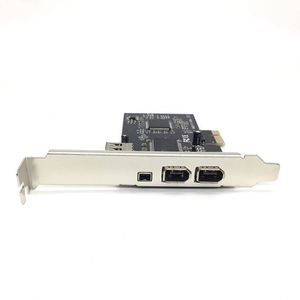 PCIe 3 Port 1394A <span class=keywords><strong>Firewire</strong></span> Expansion PCI Express vers IEEE 1394 Adaptateur Contrôleur 2x6 Broches Et 1x4 Broches Pour Ordinateur De Bureau - Product Image 3