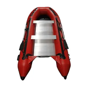 270cm 300cm 330cm inflatable boat taking 4 persons driving in lake, river and offshore sea