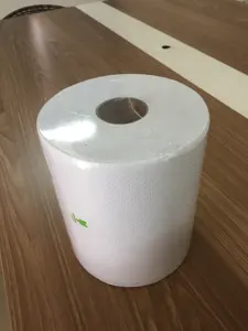 हाथ कागज तौलिया रोल ऊतक कागजात रोल में 8 "सफेद hardwound रसोई कागज