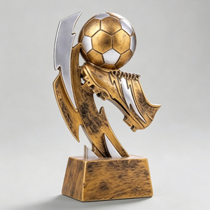Trofeo de Fútbol de Resina Personalizado, Diseño Profesional para Premios de Fútbol - Product Image 4