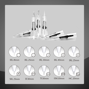 Aguja de tatuaje cartucho maquillaje máquina de Microblading sombra delineador de ojos labio Micropigmentation dispositivo desechable - Product Image 4
