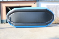 Bateau de rafting robuste, canoë de rafting aquatique, grand bateau de rafting, radeau gonflable en PVC