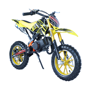 Minimoto de Gasolina Aston de 49cc para Niños, Minimoto de Cross de 2 Tiempos con Transmisión por Cadena, Motocicleta Todoterreno con Arranque Manual para Niños - Product Image 2