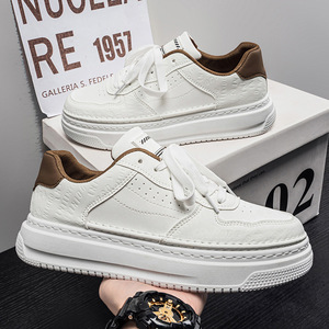 Chaussures décontractées légères pour hommes, confortables et respirantes, à semelles épaisses, vente en gros d'usine - Product Image 2