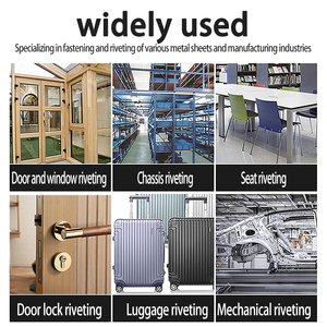 Súng đinh tán khí nén công nghiệp YS-7001 6.4mm Hợp kim nhôm cỡ lớn để lắp ráp thiết bị điện tử 5-7 bar không khí - Product Image 5