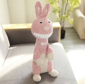 Jouet à mâcher en peluche de coton renforcé, écologique et durable pour les mâchoires agressives, nettoyage des dents, jeux de tir à la corde en intérieur, aventures au parc - Product Image 6
