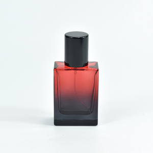 Botellas de Vidrio Vacías Cuadradas de 30 ml, Envases de Perfume al por Mayor, Color Degradado, con Pulverizador y Tapa Negra para Reenvasado de Fragancias - Product Image 5