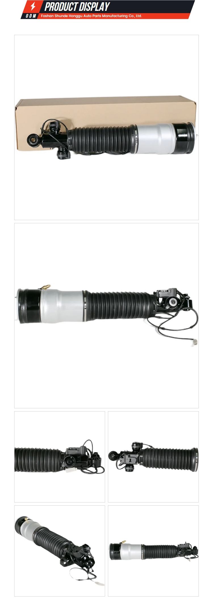 Rear Left Right with EDC 37126791675 for BMW F01 F02 740i 750Li