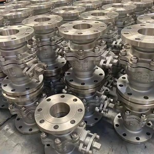 Stainless Steel Ball Valve Flanged 650 Psi PTFE <b>Seal</b> Water Normal Temperature Use - Product Image 2