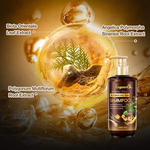 Ensemble de soins capillaires naturels biologiques, shampooing et sérum anti-chute pour la croissance des <span class=keywords><strong>cheveux</strong></span>, sans sulfate - Product Image 3