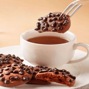 Biscuits au chocolat de qualité supérieure, texture croustillante, goût riche, collation idéale - Product Image 2