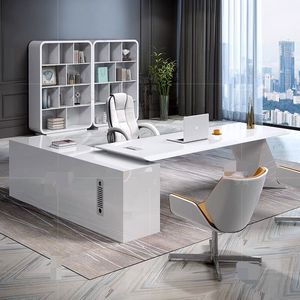 Escritorio elevador para el hogar, muebles <span class=keywords><strong>de</strong></span> altura ajustable, escritorio <span class=keywords><strong>de</strong></span> ordenador Boss, escritorio <span class=keywords><strong>de</strong></span> Supervisor Vertical, mesa <span class=keywords><strong>de</strong></span> madera moderna - Product Image 4