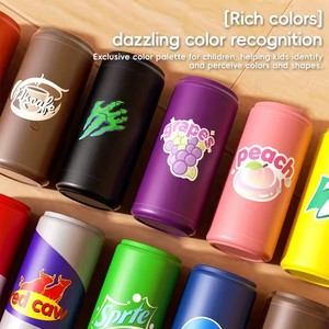 Jeux de table, jouets pour <span class=keywords><strong>enfants</strong></span>, jeu de bouteilles à devinettes, jeu éducatif et énigmes de bouteilles colorées - Product Image 5
