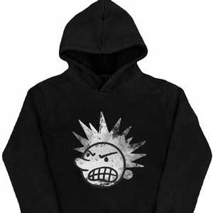 เสื้อสวมหัวมีฮู้ดพิมพ์ลายนักบุญสำหรับผู้ชายที่ได้รับความนิยมผ้าคอตตอนผ้าขนแกะโพลีเอสเตอร์ระบายอากาศได้ดีสไตล์มีซิป - Product Image 1