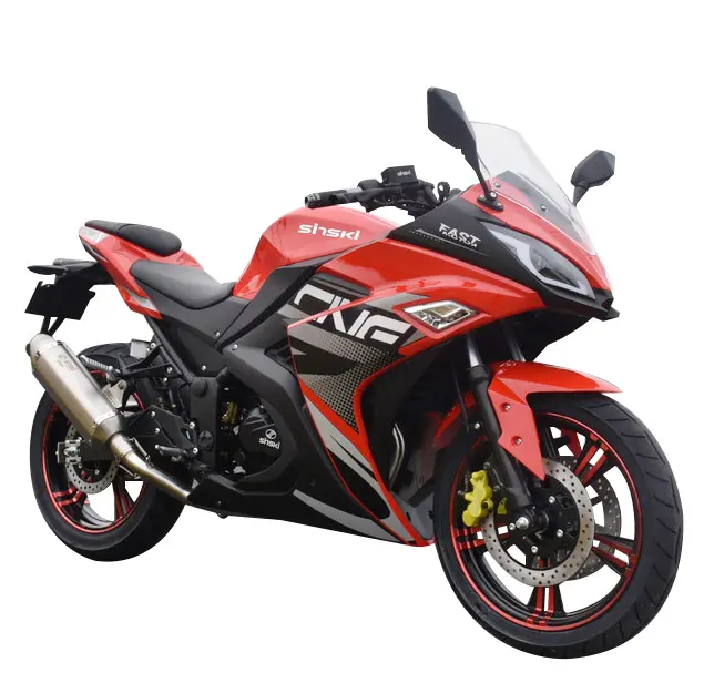 Sinski ucuz fiyat yüksek hızlı yarış OEM 150- 400CC yetişkin motosiklet macera 2 tekerlekler motosiklet spor motosiklet