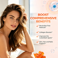 Gummies à la vitamine C OEM, booster du système immunitaire, antioxydant, santé de la peau, complément alimentaire pour adultes