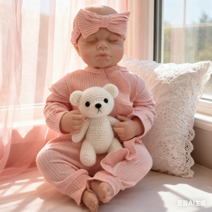 Offre Spéciale 45cm dormir nouveau-né <span class=keywords><strong>Reborn</strong></span> <span class=keywords><strong>bébé</strong></span> poupées <span class=keywords><strong>Silicone</strong></span> vinyle mignon doux Bebs <span class=keywords><strong>bébé</strong></span> Bebe <span class=keywords><strong>Reborn</strong></span> poupées pour filles cadeaux - Product Image 4