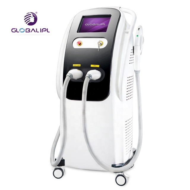 Professional Strong Pulse IPL Hair Removal Device with 3000W Power Water+Air Cooling Permanently Painless for All Body Parts