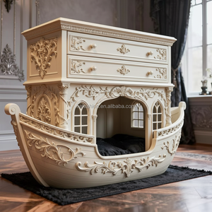 Lit pour chien en bois massif vert émeraude OE-FASHION, mobilier pour animaux <span class=keywords><strong>de</strong></span> compagnie vert forêt <span class=keywords><strong>de</strong></span> luxe, table <span class=keywords><strong>de</strong></span> chevet avec <span class=keywords><strong>rangement</strong></span> - Product Image 3