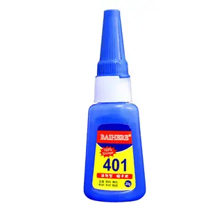 Adesivi 401 super colla trasparente liquido asciutto veloce adesivo e colla impermeabile e forte