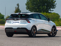 SAIC MG 4 EV, autonomie de 425 km, berline électrique haut de gamme, transmission automatique, sièges en cuir, neuve, fabriquée en Chine