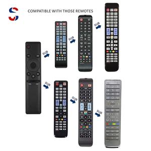 Télécommande BN59-01259B compatible avec les lecteurs LED 3D <span class=keywords><strong>Samsung</strong></span>. La télécommande infrarouge <span class=keywords><strong>ou</strong></span> vocale ne nécessite aucune configuration, utilisez-la directement. - Product Image 1