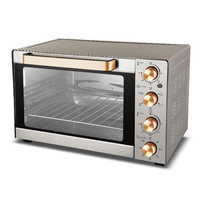 Four électrique professionnel 45L pour restaurant et cuisine domestique, 1700W, en acier inoxydable avec double vitrage – Meilleur prix