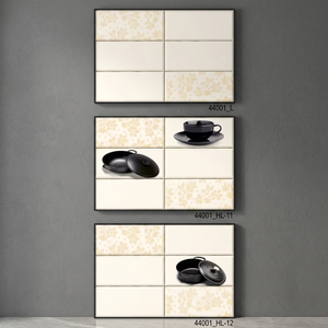 Carreaux muraux en céramique émaillée à motif en relief imitation brique, finition brillante, 30x45cm 300x450mm, pour extérieur, salle de bain, cuisine, intérieur - Product Image 2