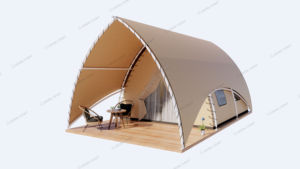 Tente de voile extérieure de luxe <span class=keywords><strong>Safari</strong></span> Camping Tente pour chambre standard Tente d'hôtel - Product Image 2